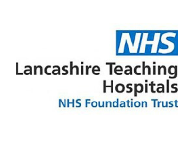 Lancashire Teaching Hospitals NHS logo.