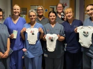 An image of the team in Wales after the nationwide Go-Live
